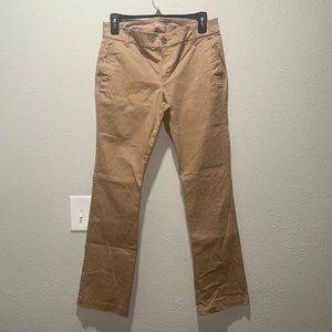 Boot Cut Khakis Pants